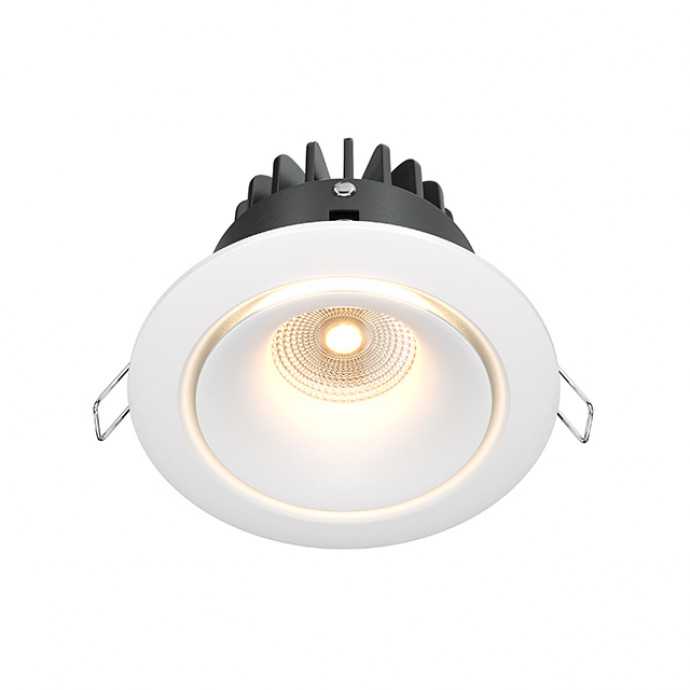 Встраиваемый светильник Maytoni Downlight DL031-L12W3K-D-W