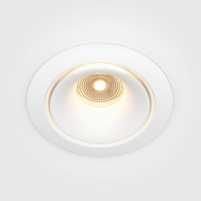 Встраиваемый светильник Maytoni Downlight DL031-L12W3K-D-W