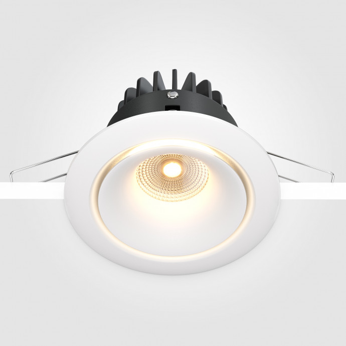 Встраиваемый светильник Maytoni Downlight DL031-L12W3K-D-W