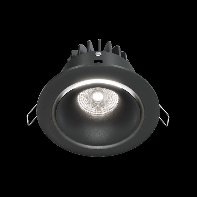 Встраиваемый светильник Maytoni Downlight DL031-L12W4K-B