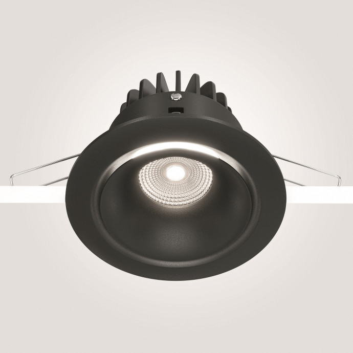 Встраиваемый светильник Maytoni Downlight DL031-L12W4K-B