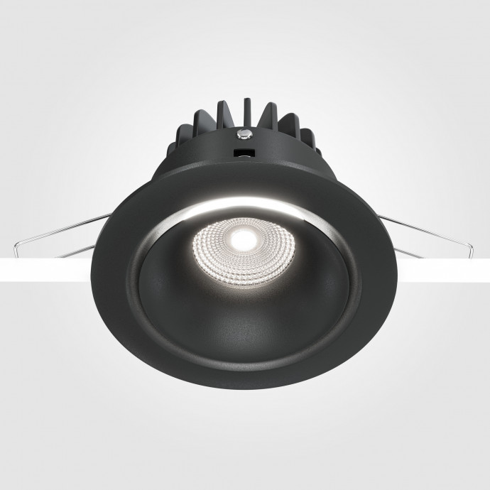 Встраиваемый светильник Maytoni Downlight DL031-L12W4K-D-B