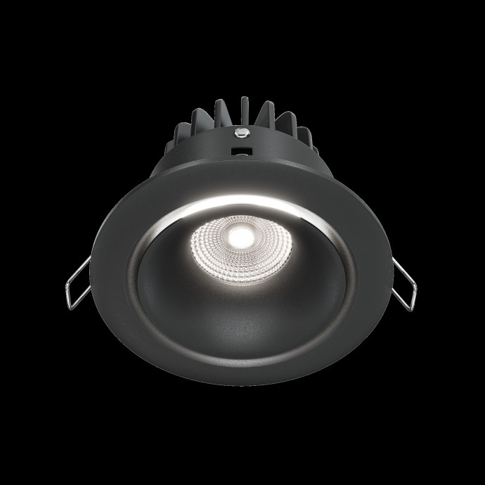 Встраиваемый светильник Maytoni Downlight DL031-L12W4K-D-B