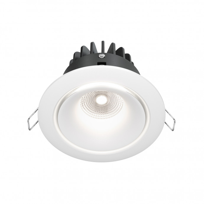 Встраиваемый светильник Maytoni Downlight DL031-L12W4K-D-W