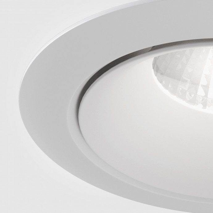 Встраиваемый светильник Maytoni Downlight DL031-L12W4K-D-W