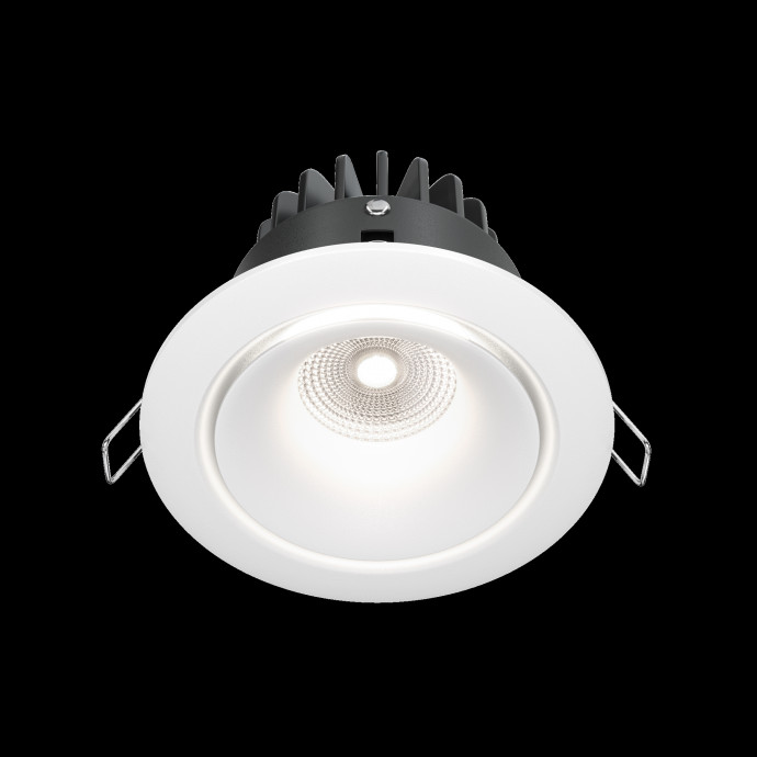 Встраиваемый светильник Maytoni Downlight DL031-L12W4K-D-W