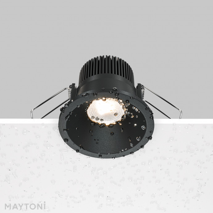 Встраиваемый светильник Maytoni Downlight DL034-01-06W3K-D-B