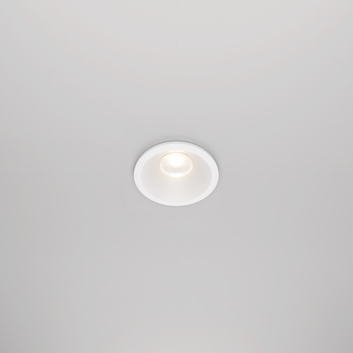 Встраиваемый светильник Maytoni Downlight DL034-01-06W3K-D-W