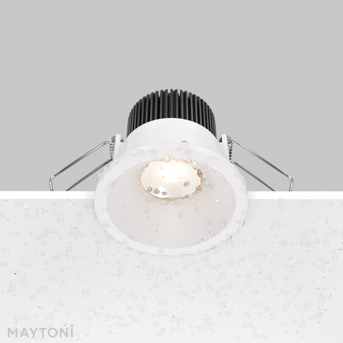 Встраиваемый светильник Maytoni Downlight DL034-01-06W3K-D-W