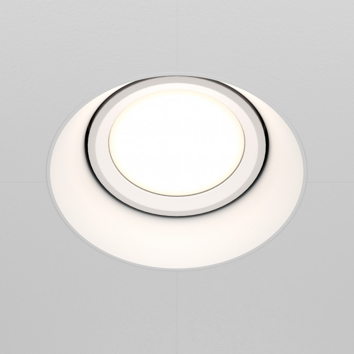 Встраиваемый светильник Maytoni Downlight DL042-01-RD-W