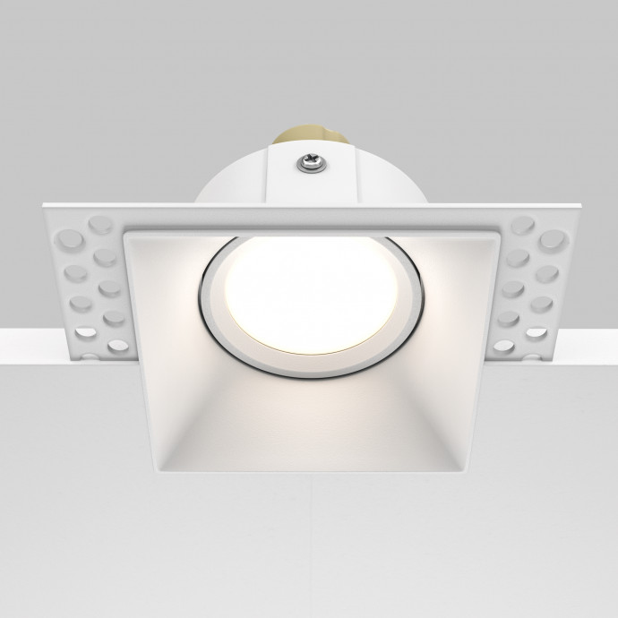 Встраиваемый светильник Maytoni Downlight DL042-01-SQ-W