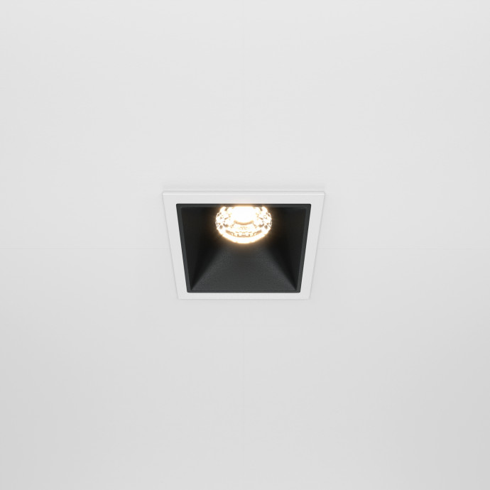Встраиваемый светильник Maytoni Downlight DL043-01-10W3K-D-SQ-WB