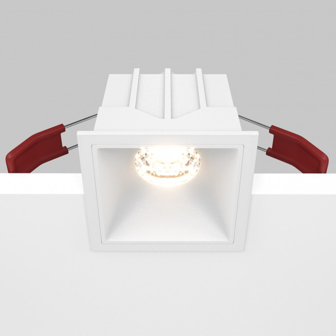 Встраиваемый светильник Maytoni Downlight DL043-01-10W3K-D-SQ-W