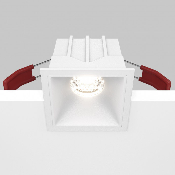 Встраиваемый светильник Maytoni Downlight DL043-01-10W4K-D-SQ-W