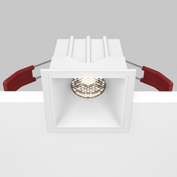 Встраиваемый светильник Maytoni Downlight DL043-01-10W4K-D-SQ-W