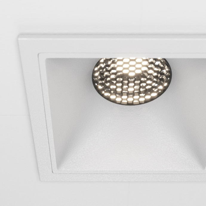 Встраиваемый светильник Maytoni Downlight DL043-01-10W4K-D-SQ-W