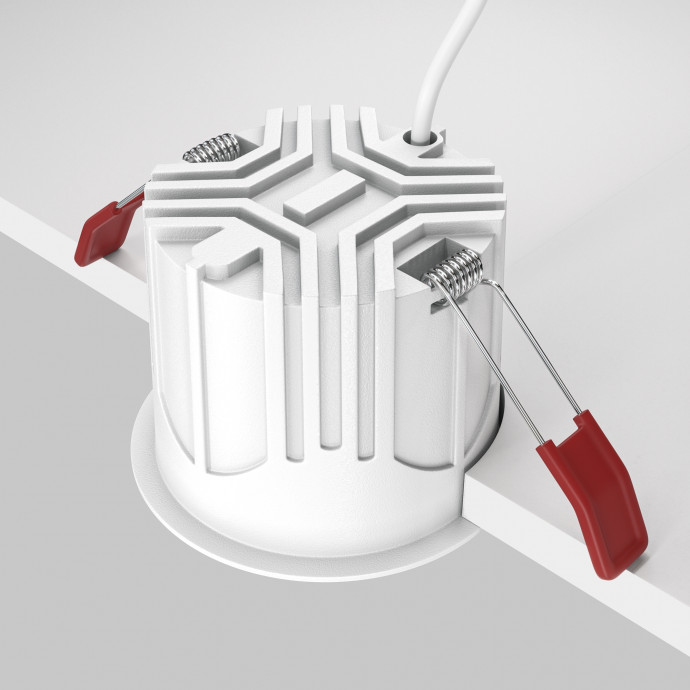 Встраиваемый светильник Maytoni Downlight DL043-01-15W3K-D-RD-WB