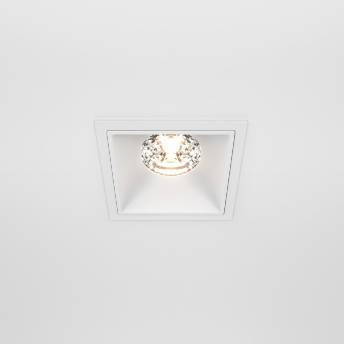 Встраиваемый светильник Maytoni Downlight DL043-01-15W3K-D-SQ-W