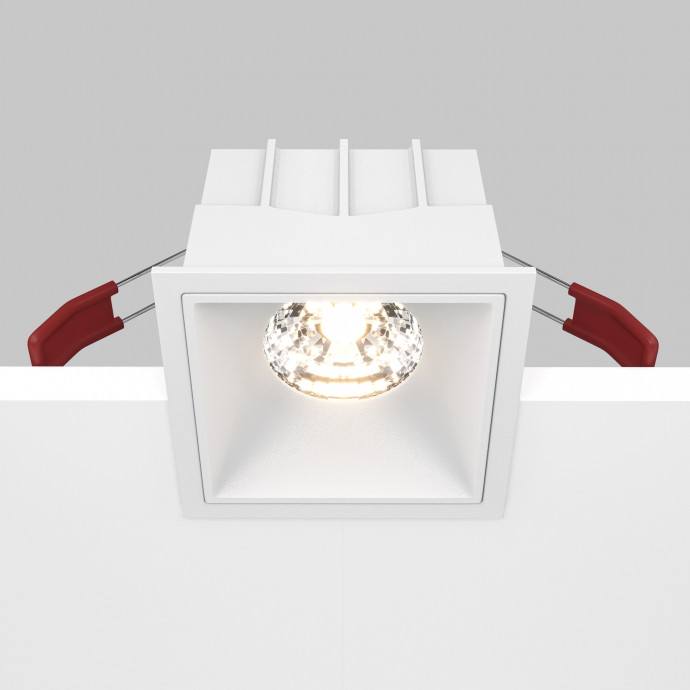 Встраиваемый светильник Maytoni Downlight DL043-01-15W3K-D-SQ-W