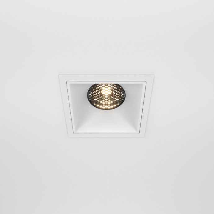 Встраиваемый светильник Maytoni Downlight DL043-01-15W3K-D-SQ-W