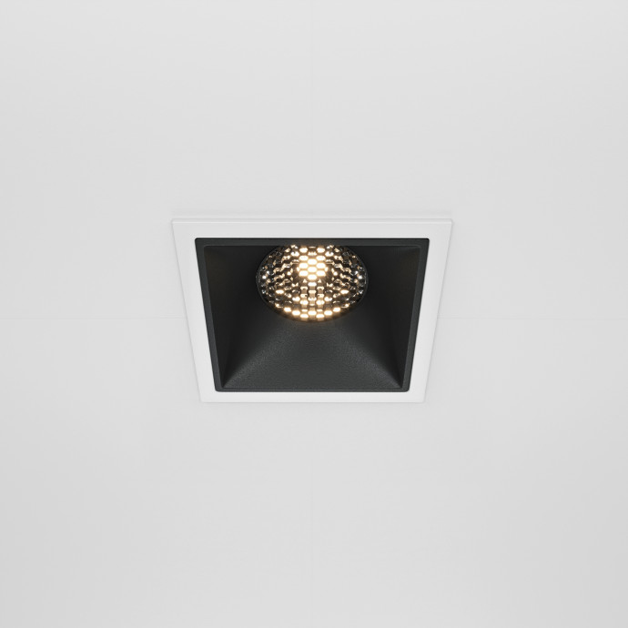 Встраиваемый светильник Maytoni Downlight DL043-01-15W3K-SQ-WB