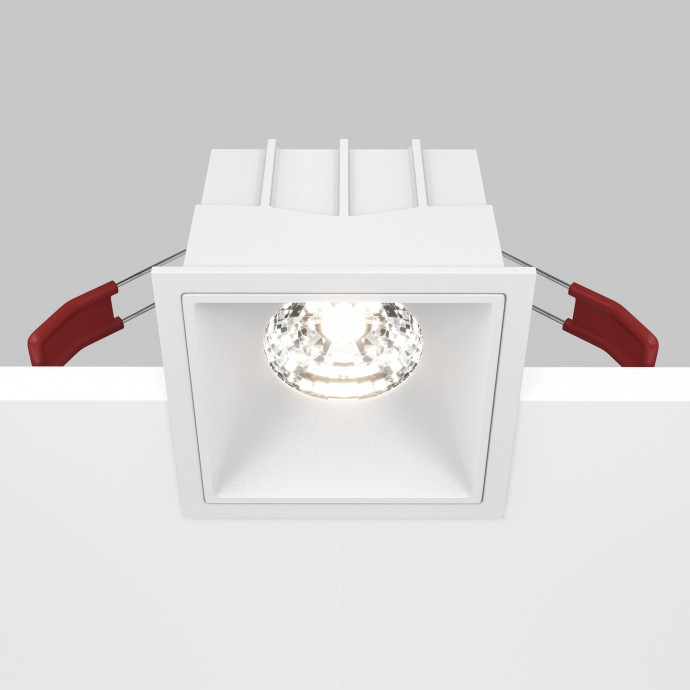 Встраиваемый светильник Maytoni Downlight DL043-01-15W4K-D-SQ-W