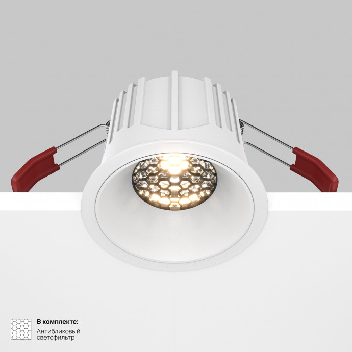 Встраиваемый светильник Maytoni Downlight DL043-01-15W4K-RD-W