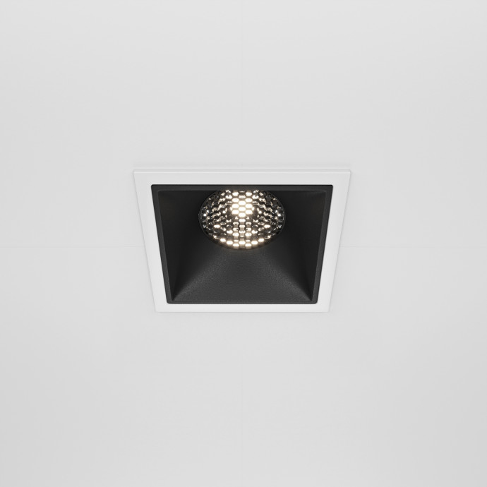 Встраиваемый светильник Maytoni Downlight DL043-01-15W4K-SQ-WB