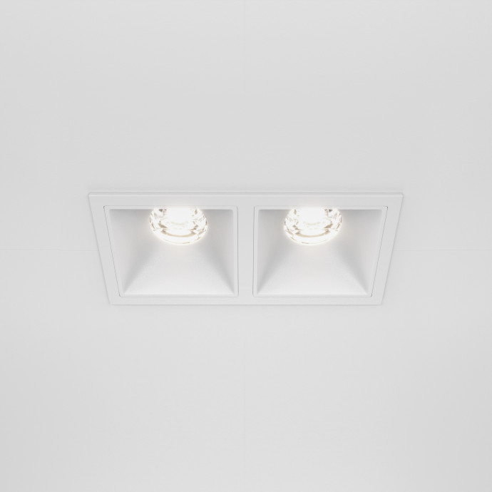 Встраиваемый светильник Maytoni Downlight DL043-02-10W4K-D-SQ-W