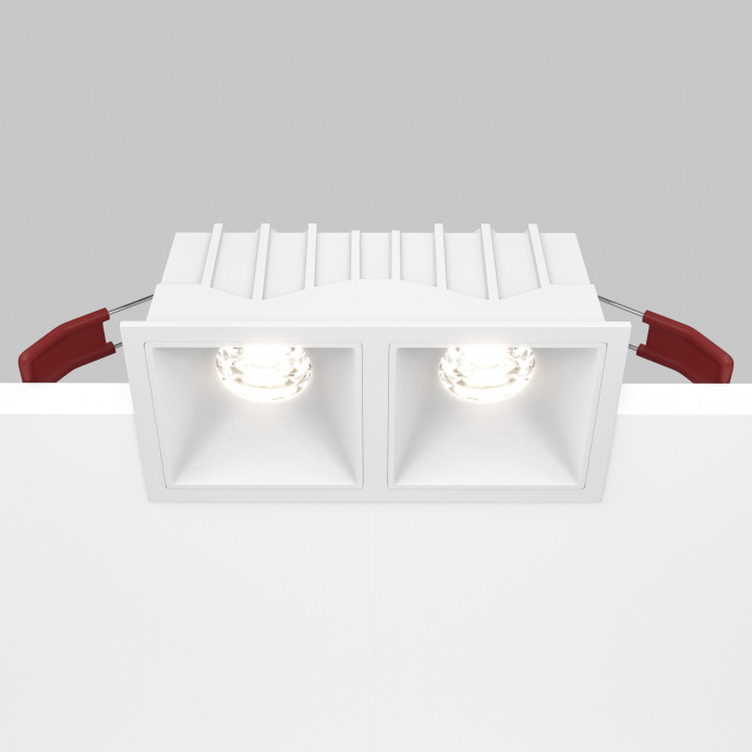 Встраиваемый светильник Maytoni Downlight DL043-02-10W4K-D-SQ-W