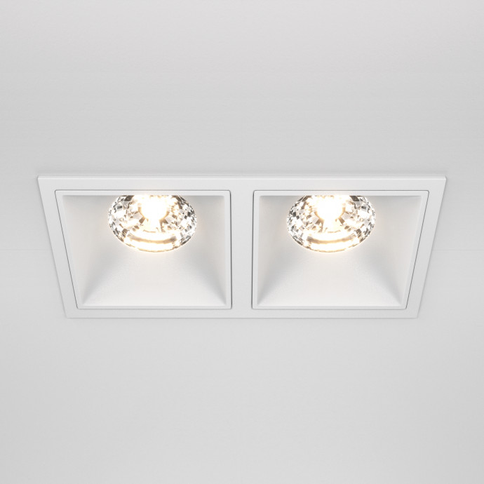 Встраиваемый светильник Maytoni Downlight DL043-02-15W3K-D-SQ-W