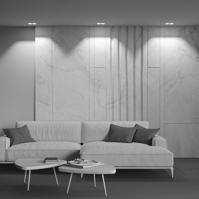 Встраиваемый светильник Technical DL043-02-15W4K-SQ-WB