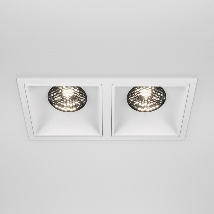 Встраиваемый светильник Maytoni Downlight DL043-02-15W4K-SQ-W