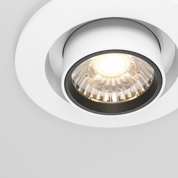 Встраиваемый светильник Maytoni Downlight DL045-01-10W4K-W