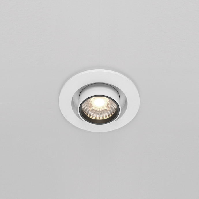 Встраиваемый светильник Maytoni Downlight DL045-01-10W4K-W