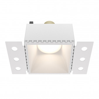 Встраиваемый светильник Maytoni Downlight DL051-01-GU10-SQ-W