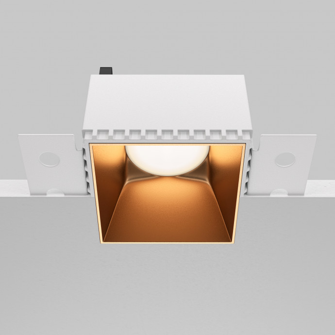 Встраиваемый светильник Maytoni Downlight DL051-01-GU10-SQ-WMG