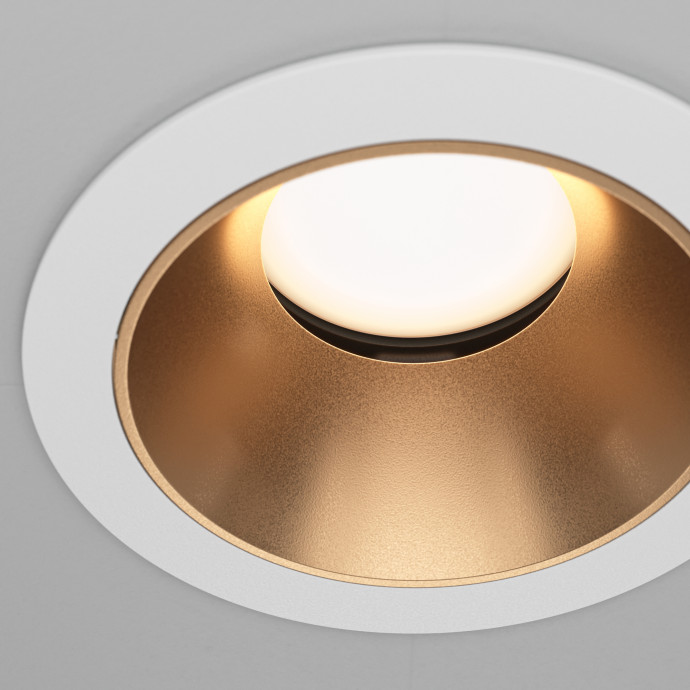 Встраиваемый светильник Maytoni Downlight DL051-U-1WMG