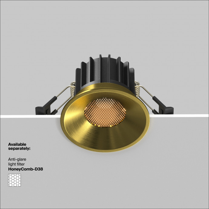 Встраиваемый светильник Maytoni Downlight DL058-12W3K-BS