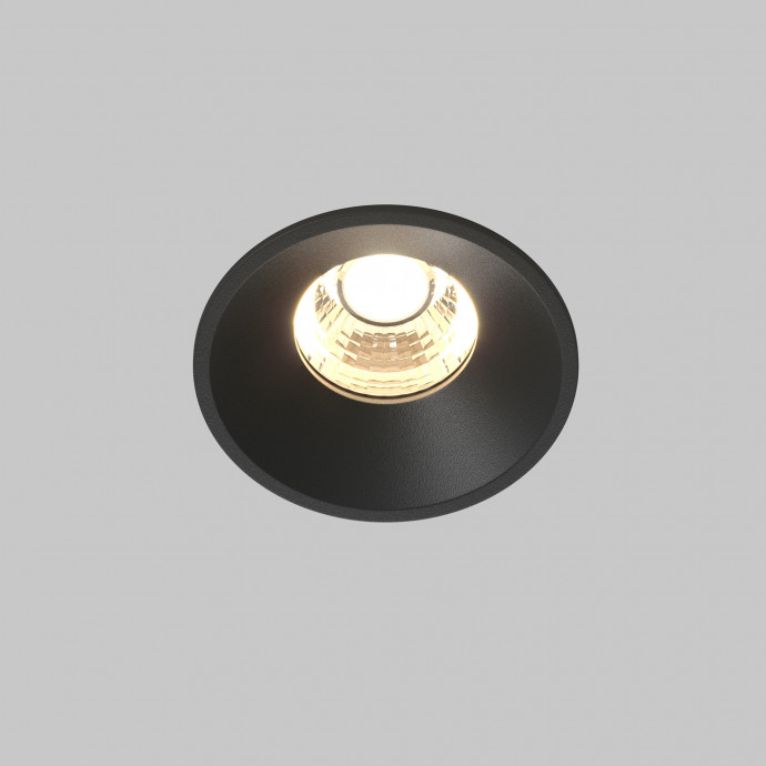 Встраиваемый светильник Maytoni Downlight DL058-7W3K-B