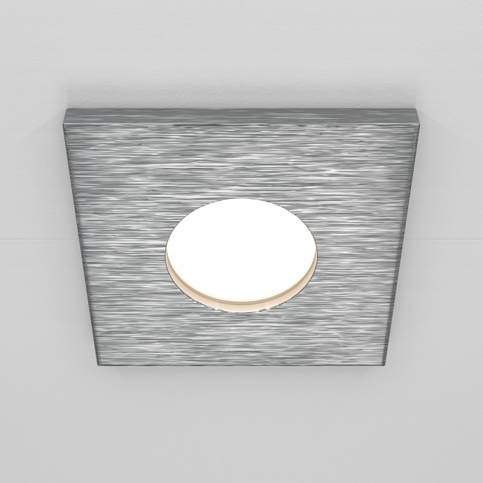 Встраиваемый светильник Maytoni Downlight DL083-01-GU10-SQ-S