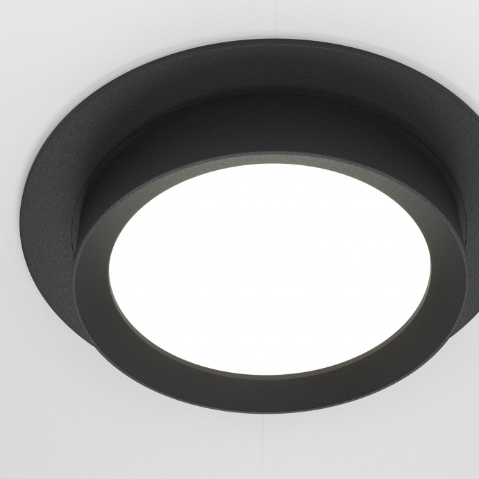 Встраиваемый светильник Maytoni Downlight DL086-GX53-RD-B