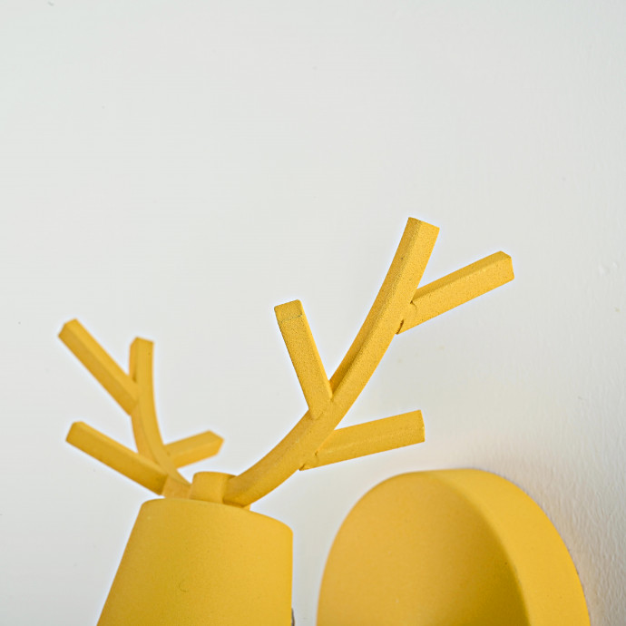 Бра С Рожками Deer A Switch White/Light Wood By Imperiumloft