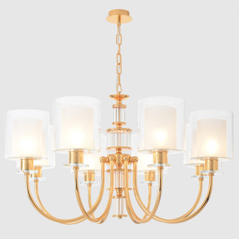 Люстра Crystal Lux ELENA SP8 GOLD