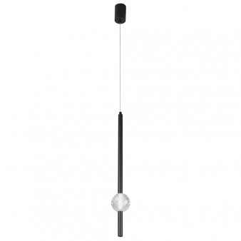 Светильник подвесной Crystal Lux ELVIRA SP8W LED 4000K BLACK