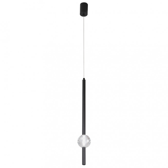 Светильник подвесной Crystal Lux ELVIRA SP8W LED 4000K BLACK