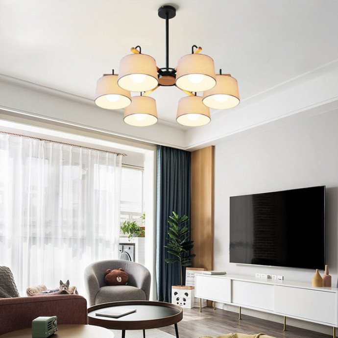 Потолочная Люстра На Штанге Even 8 Olive By Imperiumloft