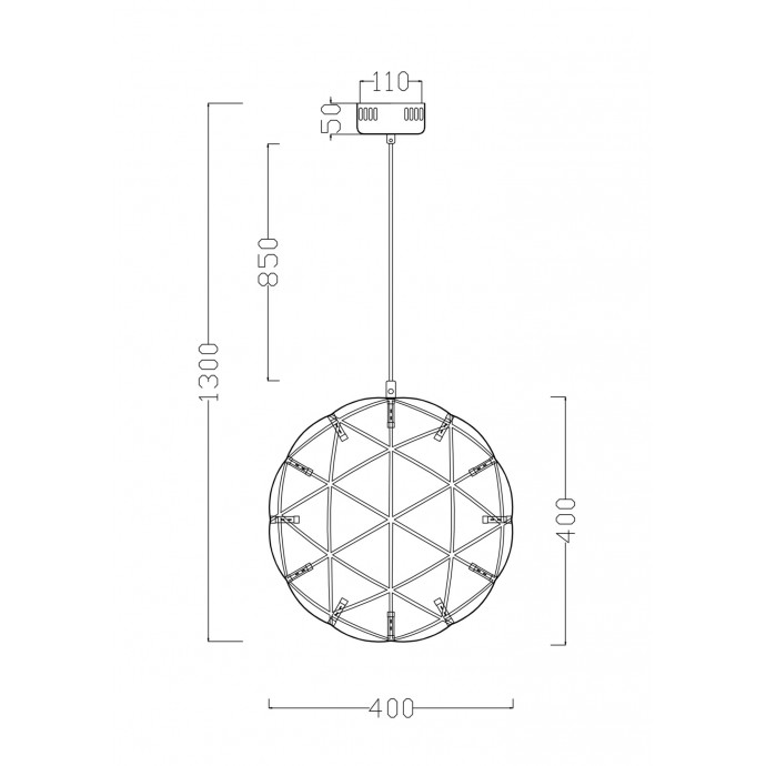 Подвесной светильник Freya Modern FR5099PL-L21CH