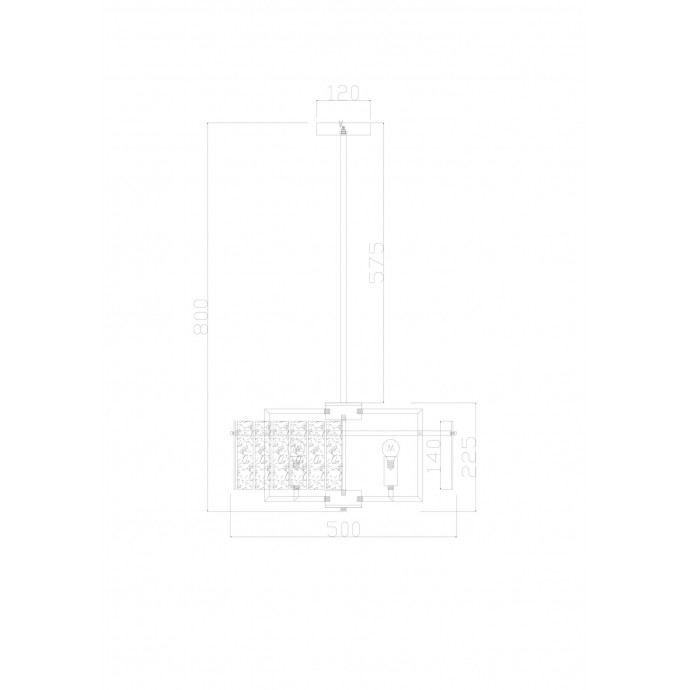 Люстра подвесная Freya Modern FR5166PL-06BS