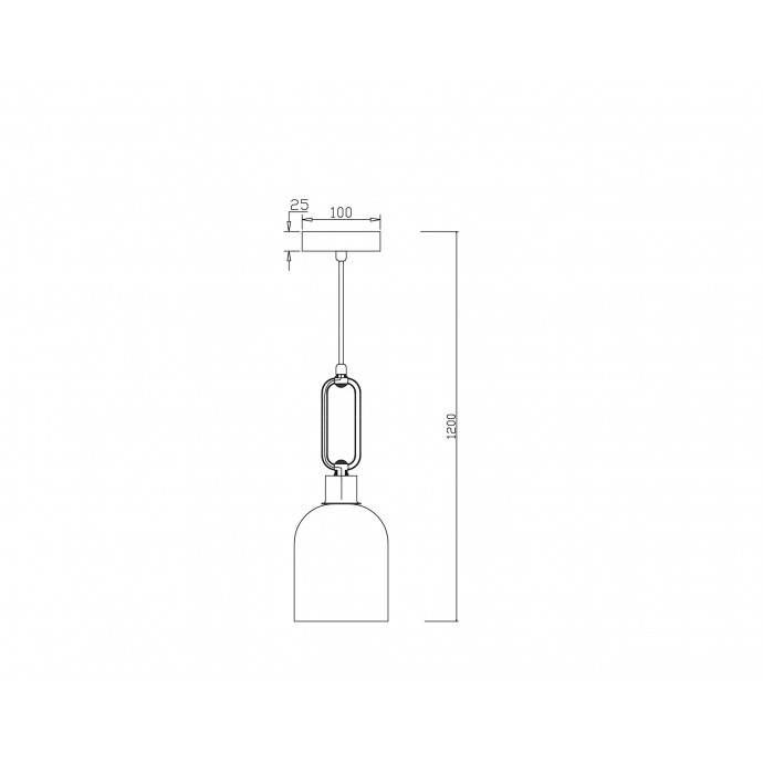 Подвесной светильник Freya Modern FR5178PL-01N